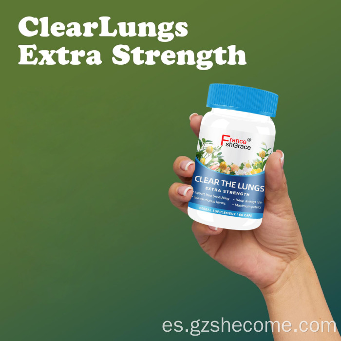 Shecome Clear Lungs Cápsulas Soporte respiratorio